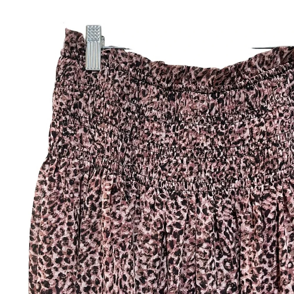 ee:some cheetah Print Mini Skirt skort size medium - Picture 4 of 8
